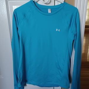 Under armour women's blue long sleeve cold weather gear